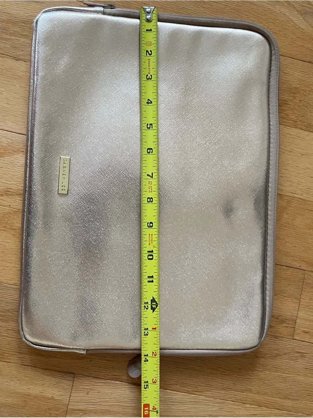 Dabney Lee Metallic Gold Computer Sleeve - Picture 7 of 8